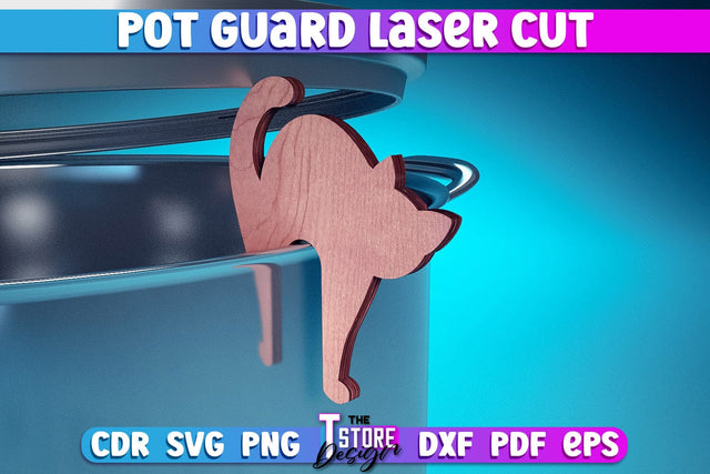 Pot Guard Laser Cut Design | Home Design | CNC Files SVG The T Store Design 
