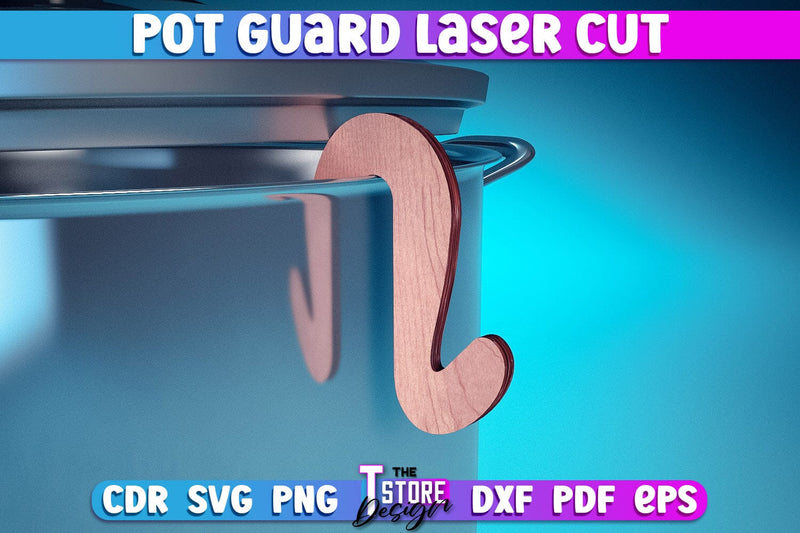 Pot Guard Laser Cut Design | Home Design | CNC Files SVG The T Store Design 