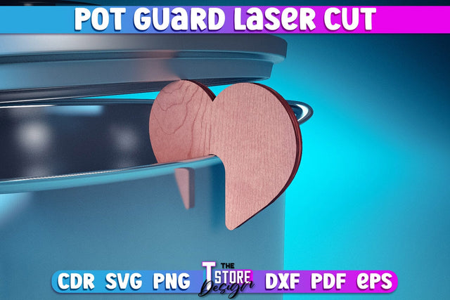 Pot Guard Laser Cut Design | Home Design | CNC Files SVG The T Store Design 