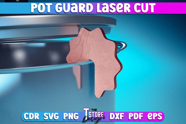Pot Guard Laser Cut Design | Home Design | CNC Files SVG The T Store Design 