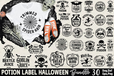 Potion Label Halloween SVG Angelina750 