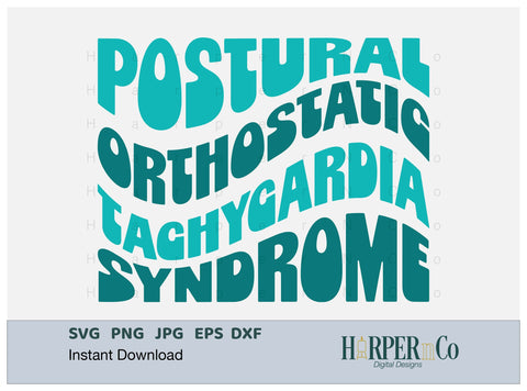 POTS, Wave Design, SVG Cut File SVG HarperNCo 