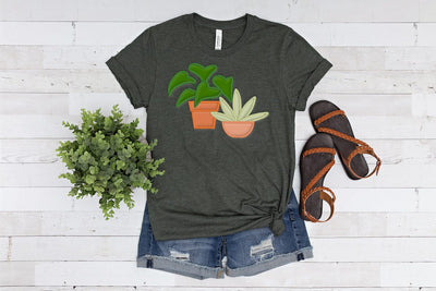 Potted Plants Applique Embroidery Embroidery/Applique DESIGNS Risa Rocks It 