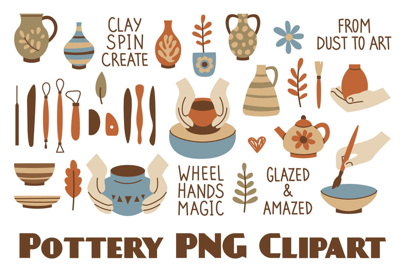 Pottery Clay Workshop PNG Clipart Sublimation Rin Green 
