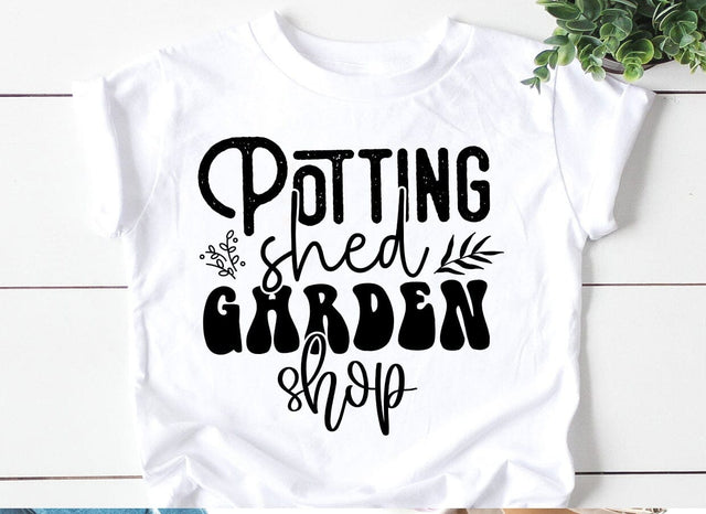 Potting shed garden shop SVG SVG CraftingStudio 