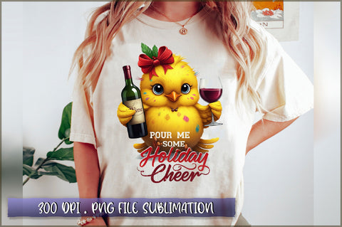 Pour me some holiday cheer Sublimation Sublimation Shetara Begum 