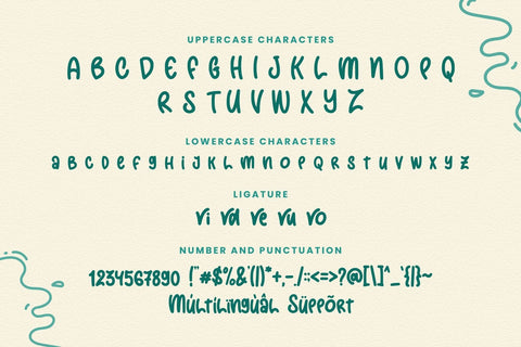 Povie Font Sakha Design Studio 