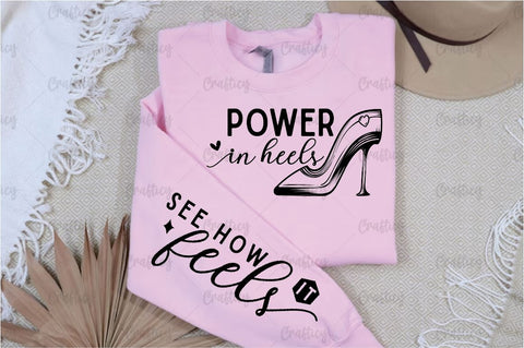 Power in heels Sleeve SVG Design SVG Designangry 