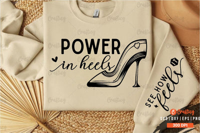 Power in heels Sleeve SVG Design SVG Designangry 