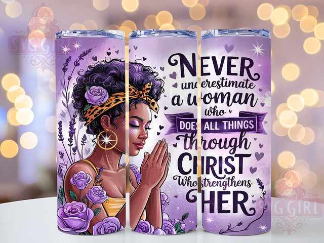 Power of a Woman 20oz Tumbler, Power Of A Woman Design, 20oz Sublimation Wrap, Inspirational Quote Tumbler, Feminine Strength Cup, Motivational Drinkware, Women’s Power Tumbler Sublimation SvggirlplusArt 