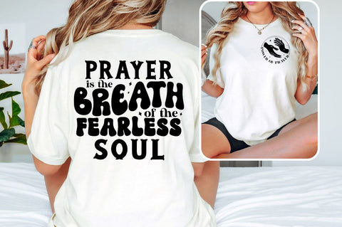 Power of prayer Front and Back SVG T shirt Design SVG Designangry 