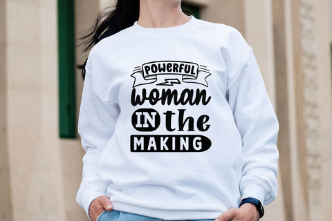 Powerful woman in the making-01 SVG Angelina750 