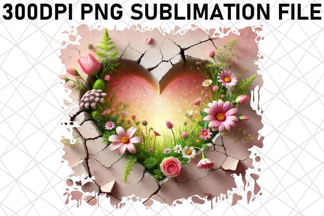 practical and fun! , Unique PNG designs for flash drives, 3D Heart Sublimation afrosvg 