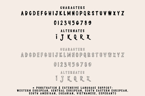 Prairie Park Sans Font Duo Font Beck McCormick 