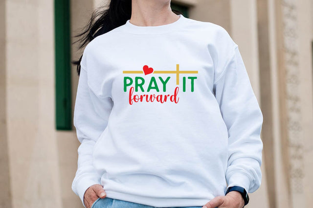 Pray it Forward SVG Angelina750 