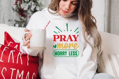 Pray more morry less SVG Angelina750 