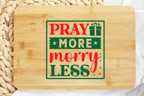 Pray more morry less SVG Angelina750 