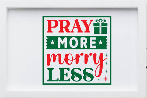 Pray more morry less SVG Angelina750 