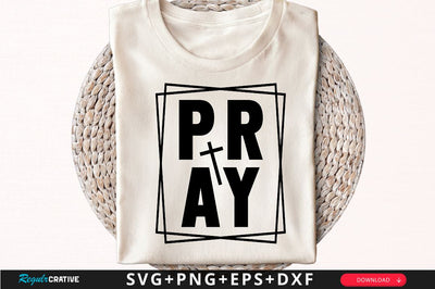 Pray Sleeve SVG Design, Christian Sleeve SVG, Faith SVG Design, Jesus Sleeve SVG SVG Regulrcrative 
