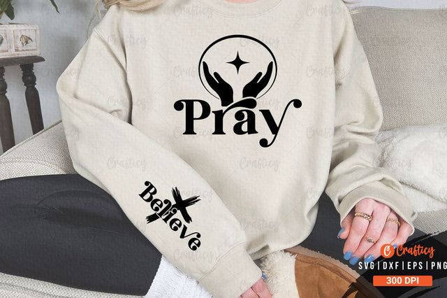 Pray Sleeve SVG Design SVG Designangry 
