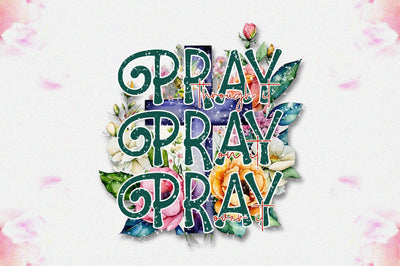 Pray Through It On It Over It Sublimation Sublimation Jagonath Roy 
