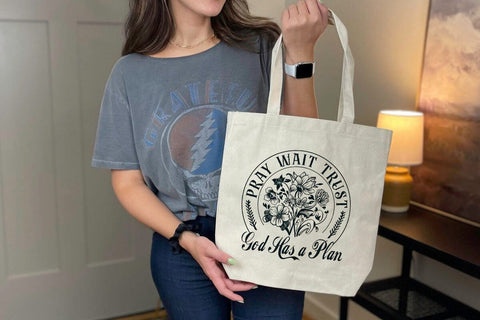 Pray Wait Trust Svg , God Has A Plan Svg SVG DesignDestine 