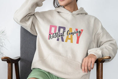 Pray Without Ceasing SVG Angelina750 