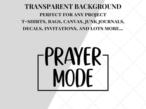Prayer Mode SVG SVG Paige Cole Studio 