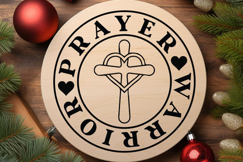 Prayer Warrior SVG Angelina750 