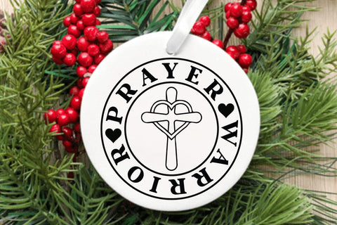 Prayer Warrior SVG Angelina750 