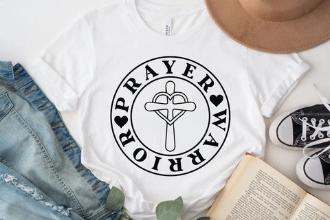 Prayer Warrior SVG Angelina750 