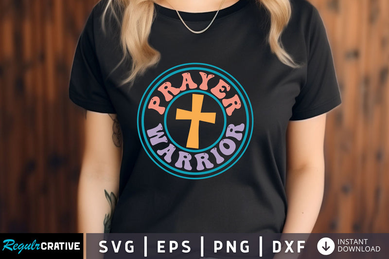 Prayer warrior svg Design SVG Regulrcrative 