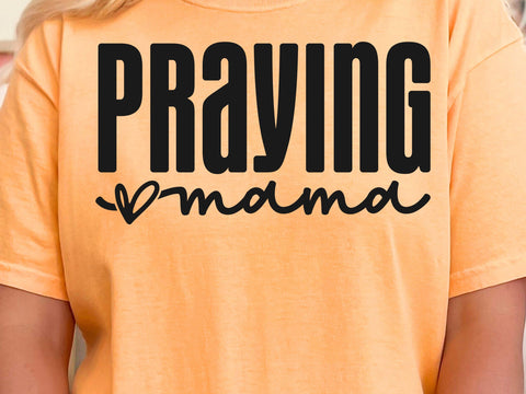 Praying Mama SVG PNG, Mom Svg, Love Like Jesus Svg, Mom Life Svg, Mom Mode Svg, Mother's Day Svg, Religious Svg, Faith Svg, Christian Svg SVG DesignDestine 