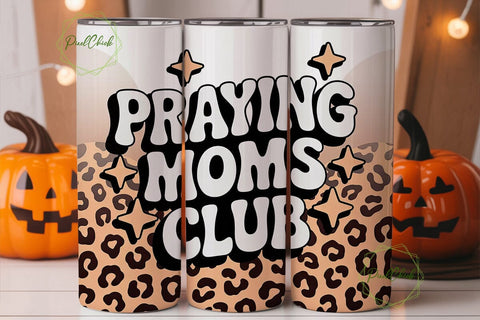 Praying Moms Club 20oz Tumbler Sublimation PixelChick 