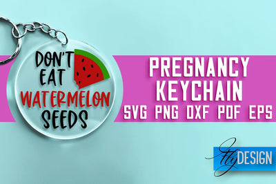 Pregnancy Keychain SVG Design | Pregnancy Quotes SVG Design SVG Fly Design 