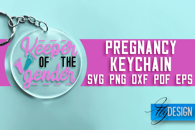 Pregnancy Keychain SVG Design | Pregnancy Quotes SVG Design SVG Fly Design 