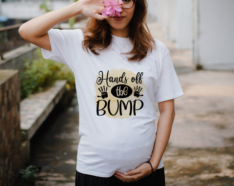 Pregnancy Sublimation Designs Bundle, 6 Pregnancy PNG Files, Future Mommy PNG, All Of Me Loves All Of You PNG, Hands Off The Bump PNG Sublimation HappyDesignStudio 