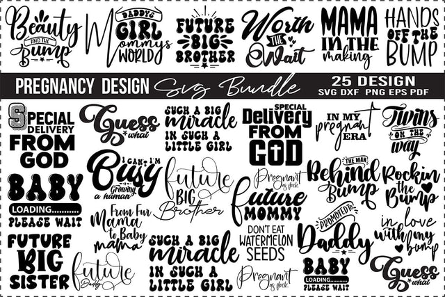 Pregnancy SVG Bundle SVG orpitasn 
