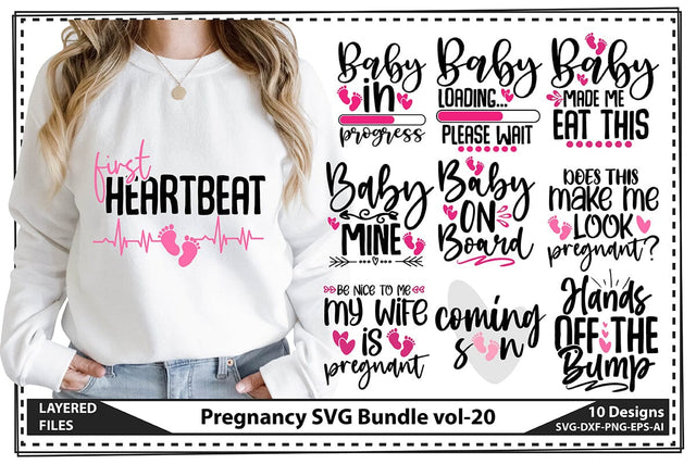 Pregnancy SVG Bundle vol-20 SVG shah alam 