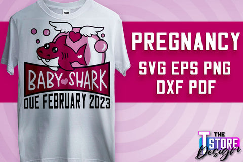 Pregnancy SVG | Family Quotes Design | Happy Time SVG | Baby Design v.1 SVG The T Store Design 