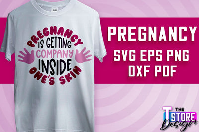 Pregnancy SVG | Family Quotes Design | Happy Time SVG | Baby Design v.1 SVG The T Store Design 