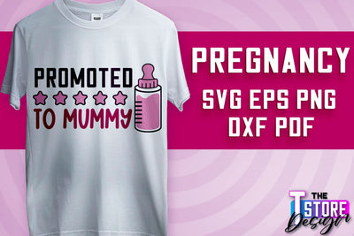 Pregnancy SVG | Family Quotes Design | Happy Time SVG | Baby Design v.1 SVG The T Store Design 