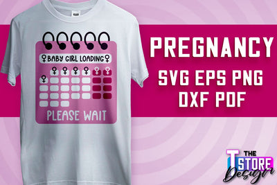 Pregnancy SVG | Family Quotes Design | Happy Time SVG | Baby Design v.1 SVG The T Store Design 