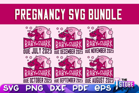 Pregnancy SVG | Family Quotes Design | Happy Time SVG | Baby Design v.1 SVG The T Store Design 