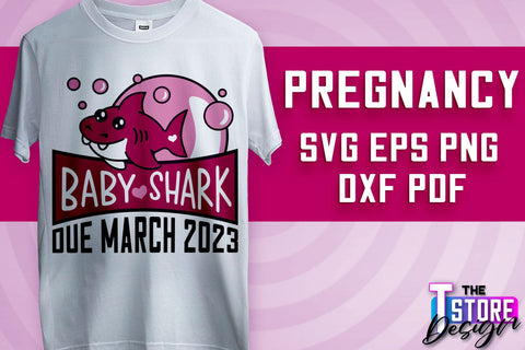 Pregnancy SVG | Family Quotes Design | Happy Time SVG | Baby Design v.1 SVG The T Store Design 