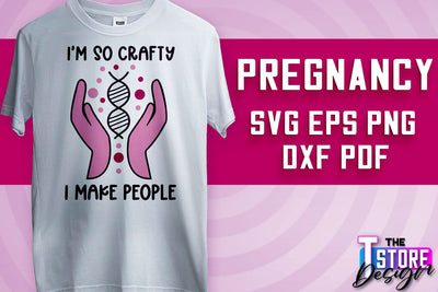 Pregnancy SVG | Family Quotes Design | Happy Time SVG | Baby Design v.1 SVG The T Store Design 