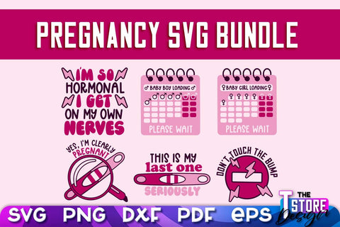 Pregnancy SVG | Family Quotes Design | Happy Time SVG | Baby Design v.1 SVG The T Store Design 