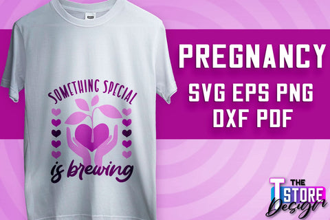 Pregnancy SVG | Family Quotes Design | Happy Time SVG | Baby Design v.2 SVG The T Store Design 