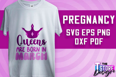 Pregnancy SVG | Family Quotes Design | Happy Time SVG | Baby Design v.2 SVG The T Store Design 