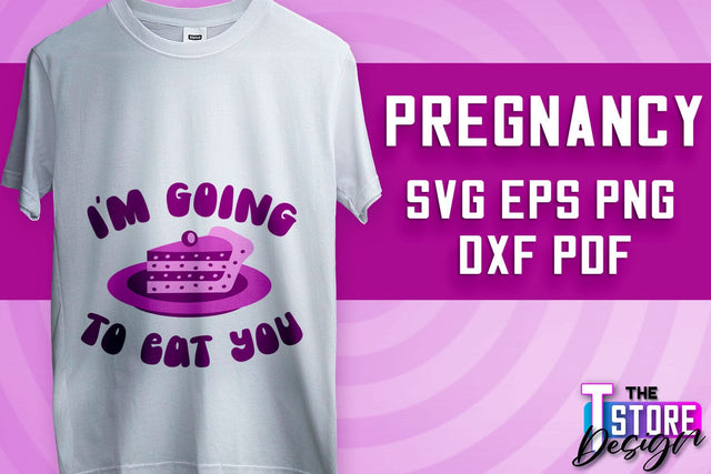 Pregnancy SVG | Family Quotes Design | Happy Time SVG | Baby Design v.2 SVG The T Store Design 